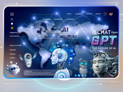 Open AI Chat GPT Ui kit