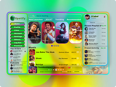 spotify ui ux kit