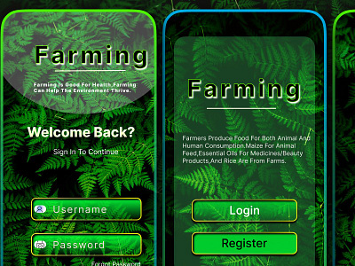 login, sig up farming app android ui kits figma 2023 figma apple figma letest figma mirror figma new login page figma top 10. figma uniqu design ui kits