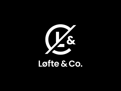 Løfte & Co. brand identity clean logo consumer goods lettermark logo mark logotype mark monogram symbol typeface typography wordmark