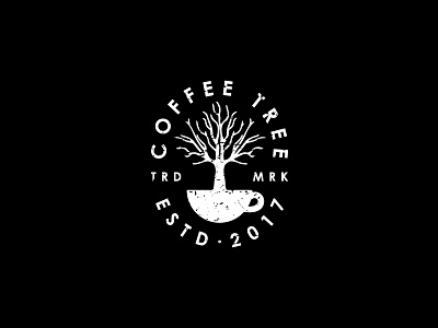 Coffee Tree brand classic coffee cool logo mark sign symbol trade mark tree vintage