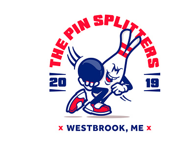 The Pin Splitters logo