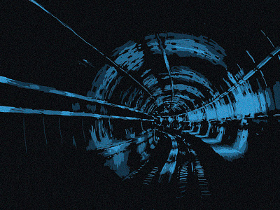 Subway Tunnel illustration out last subway tunnel