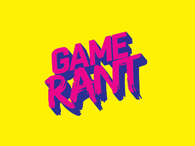 Game Rant rebrand, take two! identity logo wip