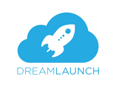 DreamLaunch Logo identity logo web wip