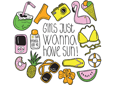 GIRLS JUST WANNA HAVE SUN