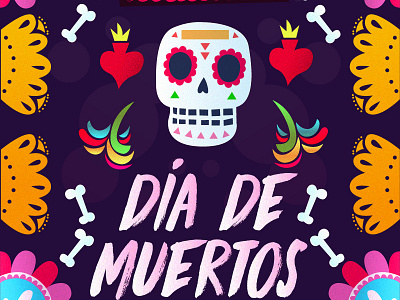 Día de muertos illustration mexican vector