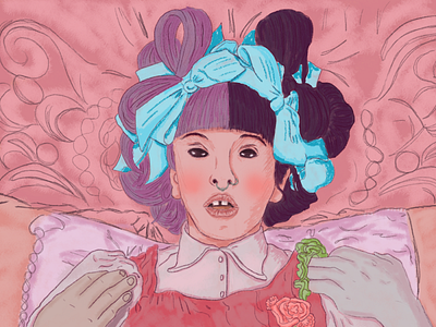 Mad Hatter - Melanie Martinez digital illustration ilustracion ilustraciondigital mexican music