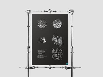 Sound Viz art direction branding branding design cover design dots fineliner grid design illustration poster