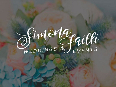 Simona Failli Brand design brand design logo wedding