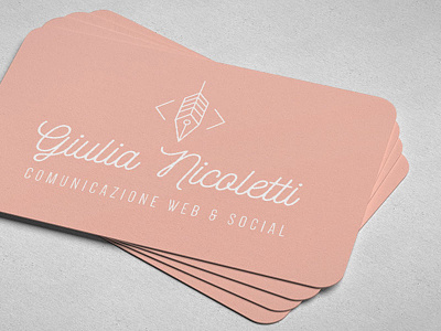 Brand design Giulia Nicoletti