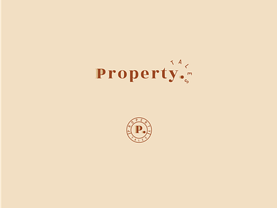 Unchosen logo for Property Tales brand identity logo ohmybrand real estate variant