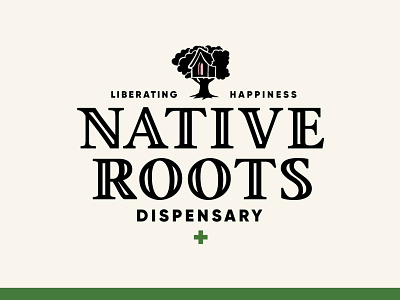 Native Roots Cannabis Dispensary Branding Concept