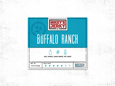 Mikey's Jerky Label