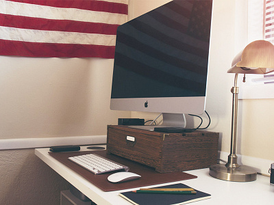 The Workspace america desk office setup workspace