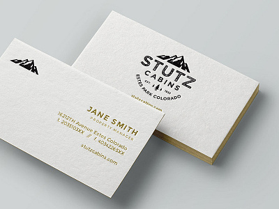 Stutz Business Cards