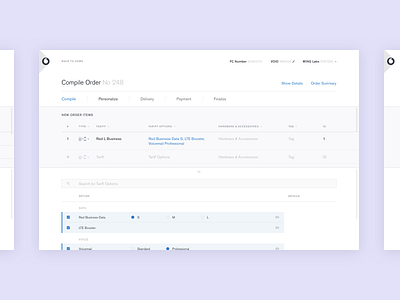 Wireframes · Sales Process by Pascal Gärtner on Dribbble