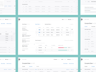 Wireframes · Sales Process business data enterprise interface low fidelity sales ui ux web app wireframe