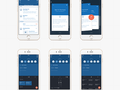 Wireframes · Mail.app by Pascal Gärtner on Dribbble