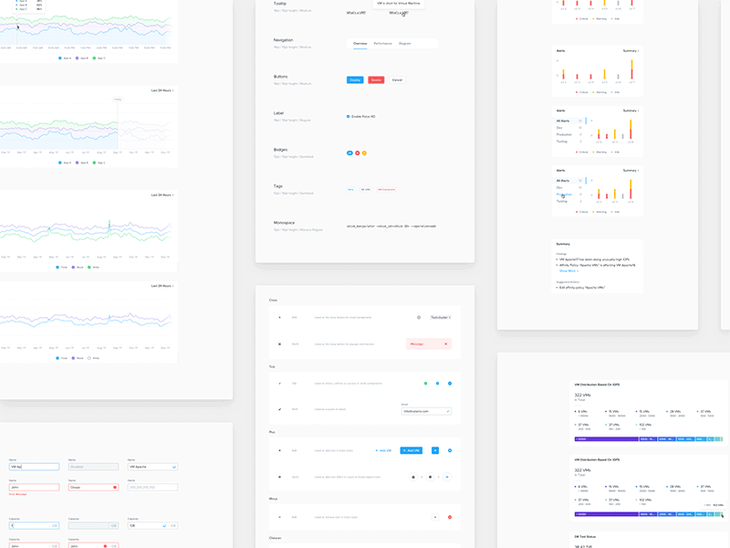 Component Library sticker sheet sketch ui kit typography components data visualization ui kit component library design system web app web