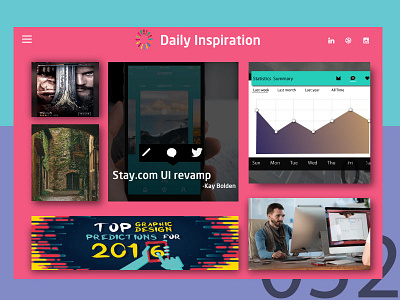 Day52-Inspiration UI 052 adobe dailyui inspiration ui ui ux
