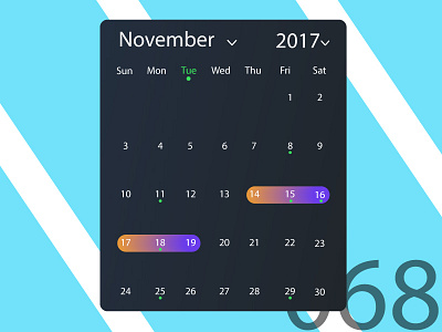 Day68-Date Picker UI