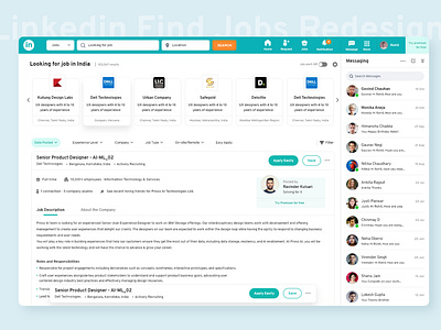 Linkedin Find Jobs Redesign