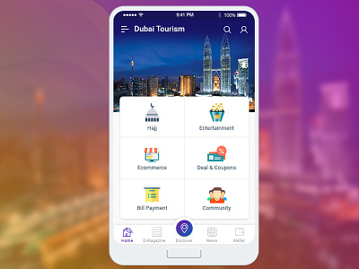 Dubai Dribbble easy to use multiple app usable