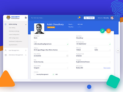Security Form Dribbble material design material form responsive web design