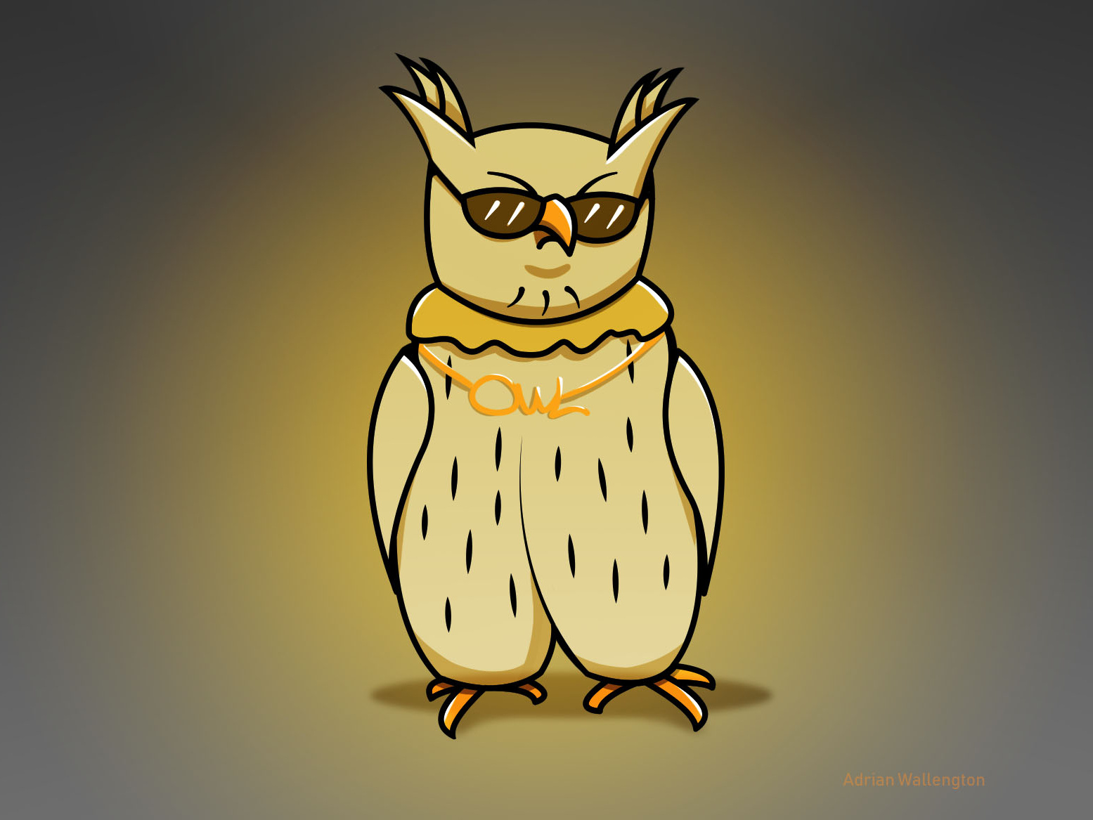 Owl swag by Adrian Wallengton on Dribbble