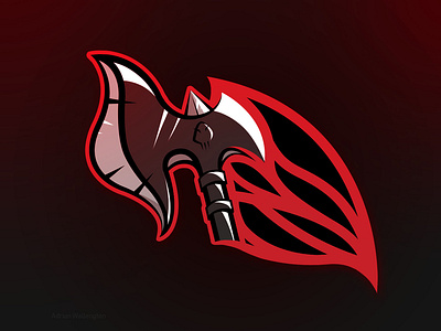Darius axe logo axe darius design game illustration league of legends leagueoflegends logo red vector videogame