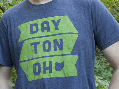 Dayton, Ohio T-shirt for UpDayton dayton gray green ohio shirt t shirt