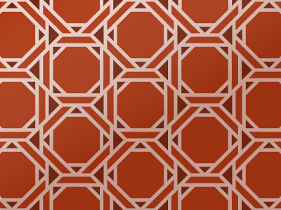 Stop geometric illustration islamic art octagon pattern red shape tile vector