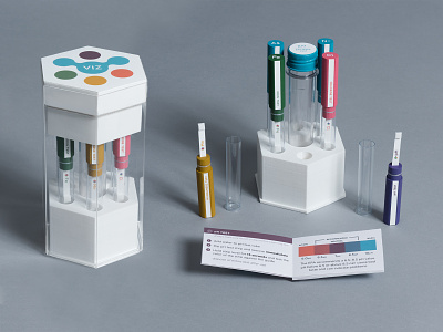 VIZ: Water Testing Reimagined 3d printing brand branding design logo packaging product science testing