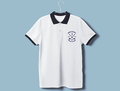 Golf Club T-shirt & Logo Design branding design golf logo golf logo design graphic design logo polo t shirt t shirt design tshirt white t shirt