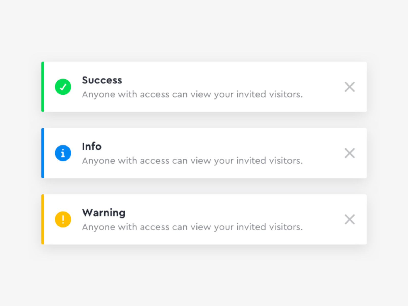 Flash Message UI by Prakhar Maheshwari on Dribbble