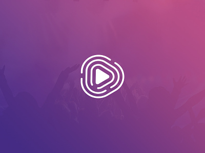 Video Production Logo branding fingerprint logo maze play button rebrand video production