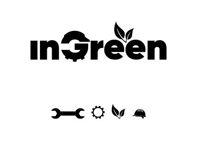inGreen brand branding design logo logodesign logotype