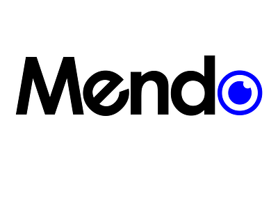 mendo brand branding design logodesign logotype typography