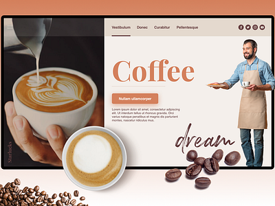 Coffee Company - Landing Page coffee coffeeshop landing page