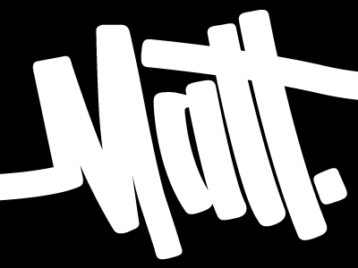 Matt matt typography