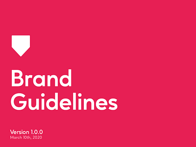 Brand Guidelines brand brand agency brand design branding