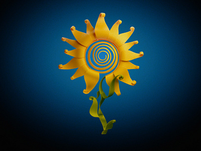 Sunflower 3d flower quilling sunflower