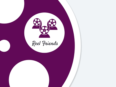 Reel Friends Logo app branding design illustration logo