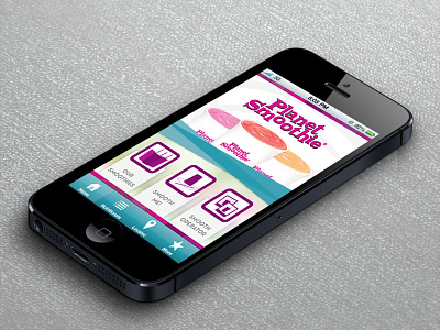 Planet Smoothie App app app navigation ios iphone phone ui