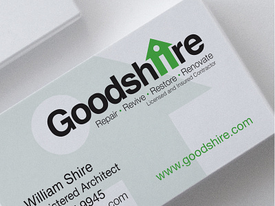 Goodshire Branding & Business Card