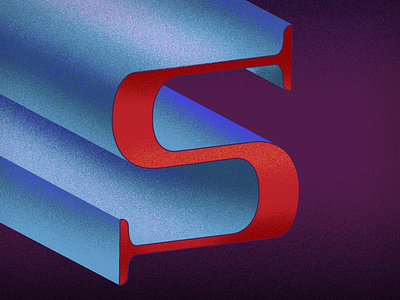 S for superman - 36 days of type 2019 36daysoftype 36daysoftype06 design typogaphy vector