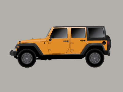 Vector Jeep