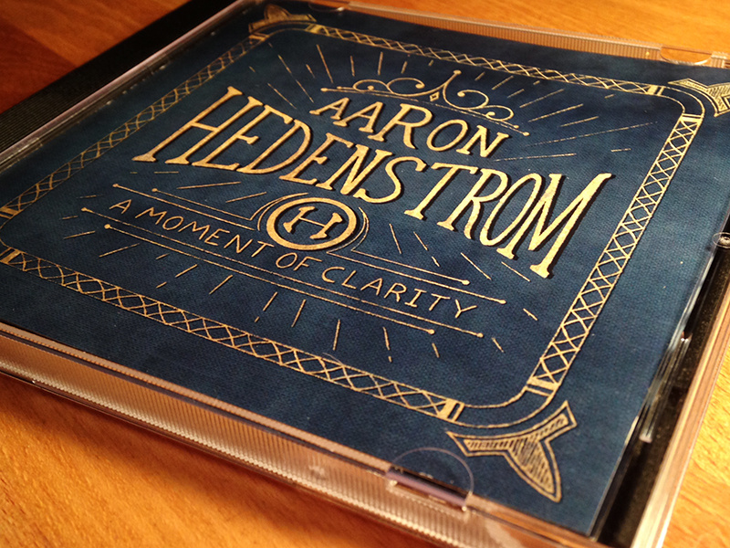 Aaron Hedenstrom - Album Design album cover jazz aaron hedenstrom music cd