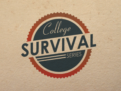 Survival Series Logo college logo university vintage
